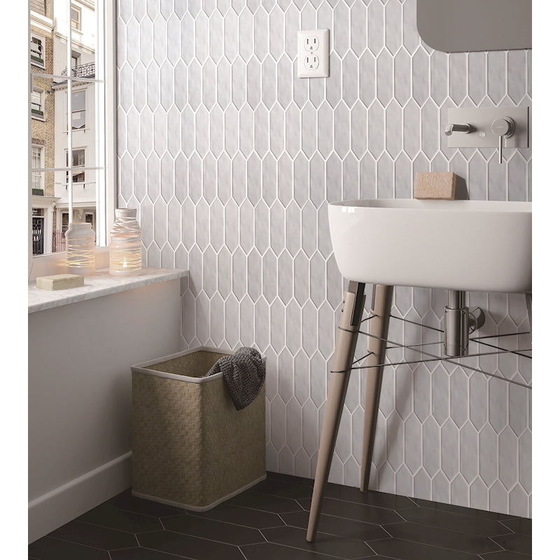 Mondial soft grey Gloss Picket 12.99/sqf 10.20sqf/box