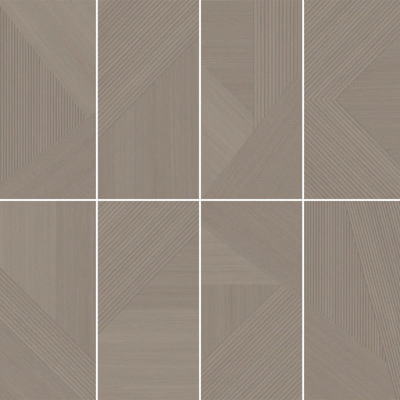 24"x48" Fluted Butterfly Brown Porcelain Tile $5.99/sf 15.5 sf/box