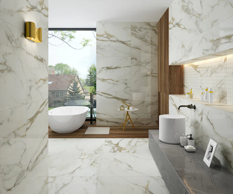 24"x48" N. Calcatta Gold Polished Tile $5.99/sf 15.5 sf/box