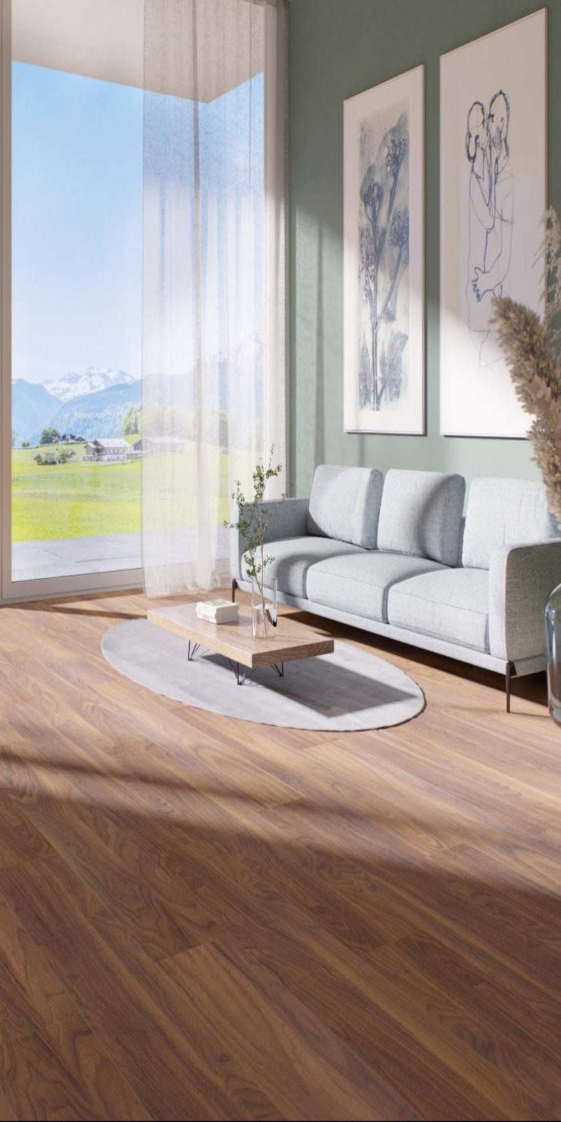 Walnut Rubio Laminate 8mm Thick $1.39/sf 22.94sf/box