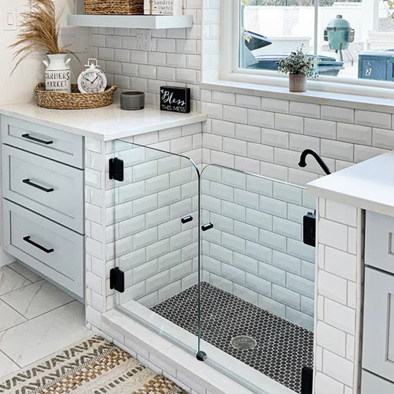 4" x 16" Bright White Beveled Ceramic Wall Tile $2.99/sf 10.75 sf/box