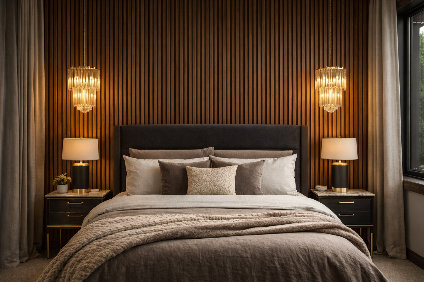 Walnut Terra Acoustic Wall Panel $5.99/sqf 28.18sqf/box
