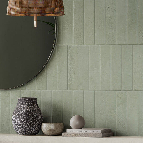 2.5" x 9.5" Cera Verde Candito Matte $12.99/sqft