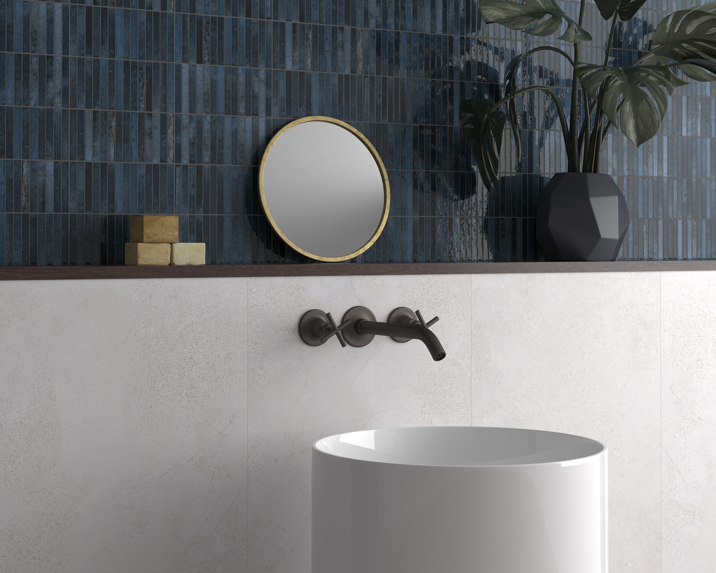 4.5" x 9.1" Kit-Kat Ocean Glossy $14.99/sqft