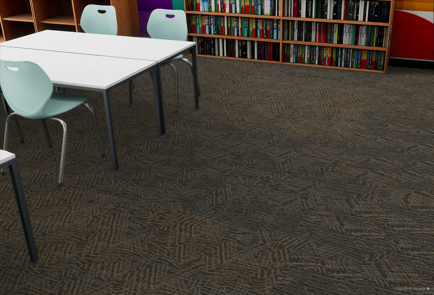 Brown Stone Carpet Tile $3.99/sqf