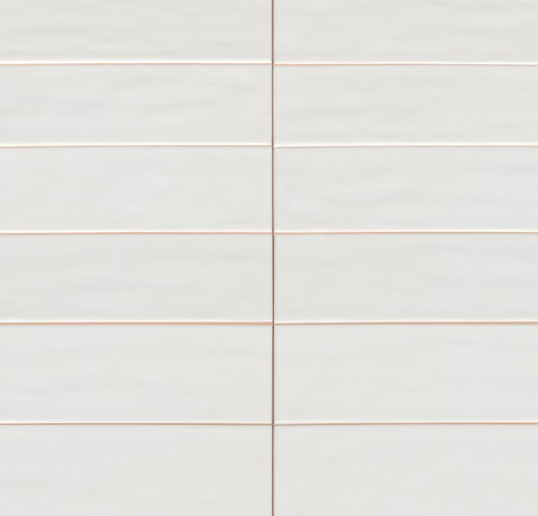 4" x 12" Basto Glossy White Wall Tile $5.79/sqf 10.55sq/Box