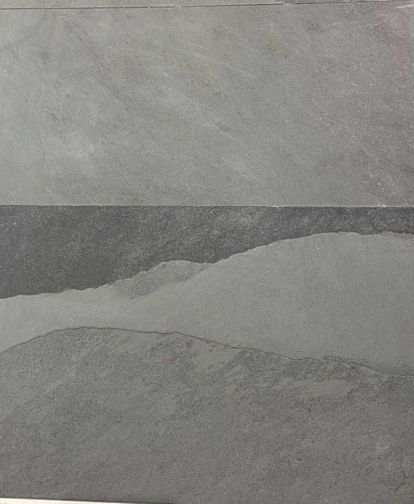 12"x24" Montauk Black Slate Tile $6.99/sqf 10sqf/box