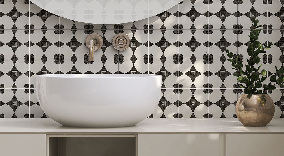 Zaria Sakura 8" x 8" Tile $6.99/sf 5.16sf/box