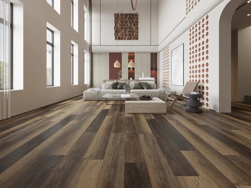 Cosmopolitan Vinyl Flooring (Pad Attached) $4.99/SF 18.26sf/box
