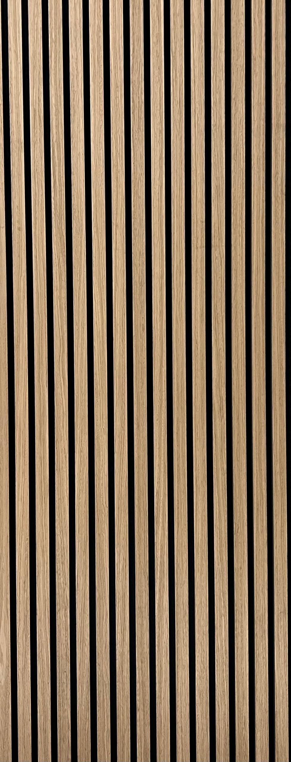 Teak Acoustic Wall Panel 2' x 9' $139/ Panel