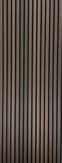 Smoke Walnut Acoustic Wall Panel 2' x 9' $139/ Panel