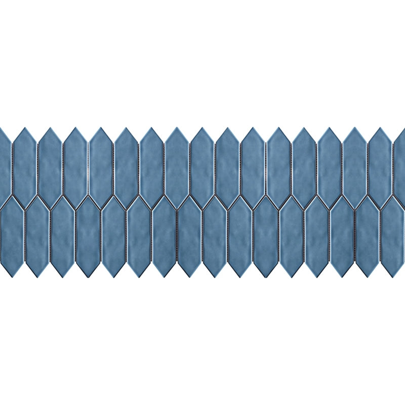 Mondial Light Blue Gloss Picket  $12.99/sqf 10.20sqf/box