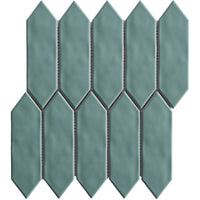 Mondial Seafoam Gloss Picket  12.99/sqf 10.20sqf/box