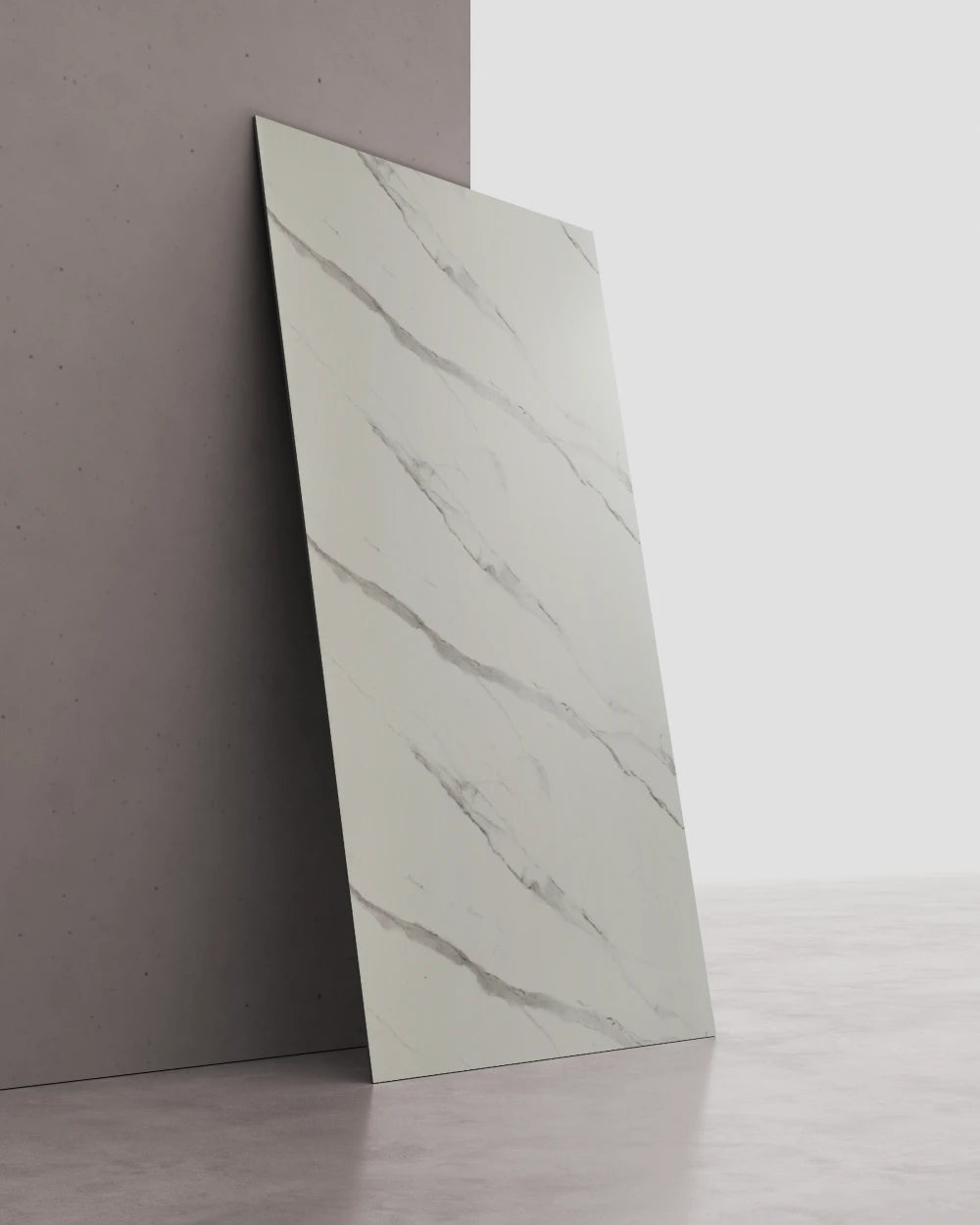 4' x 10' Statuario Bianco vinyl panel $199/Panel