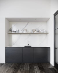 4' x 10' Statuario Bianco vinyl panel $199/Panel