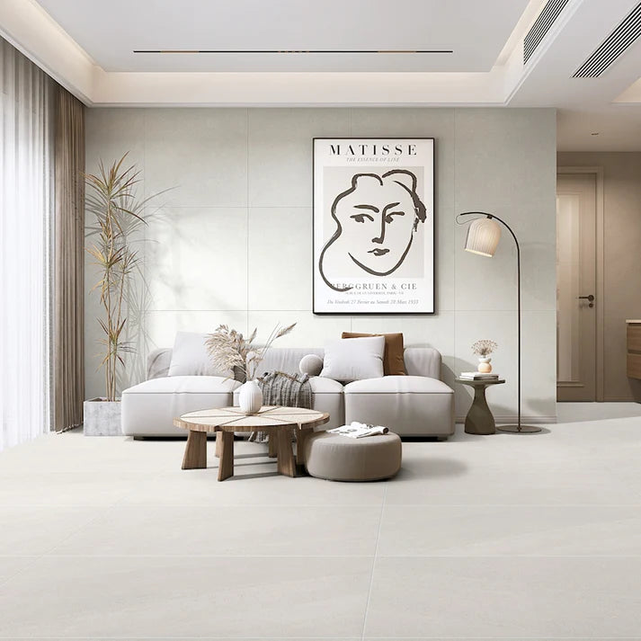 24"x24" BL White Tile $5.99/sf 16sf/box