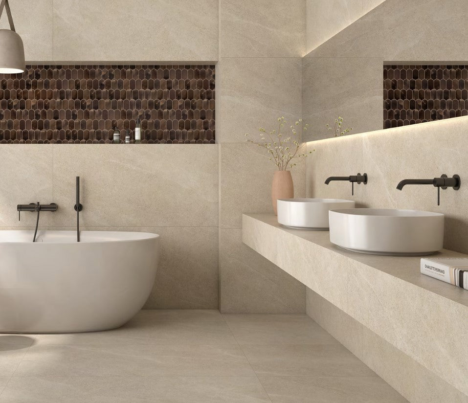 24"x48" Riviere Beige Tile $6.99/sf 15.5sf/box