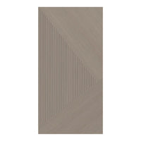 24"x48" Fluted Butterfly Brown Porcelain Tile $5.99/sf 15.5 sf/box