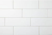 4" x 12" Ice White Subway tile glossy $3.99 11.51sqf/box