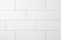 4" x 12" Ice White Subway tile Matte $3.99 11.51sqf/box