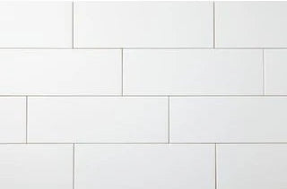 4" x 12" Ice White Subway tile Matte $3.99 11.51sqf/box