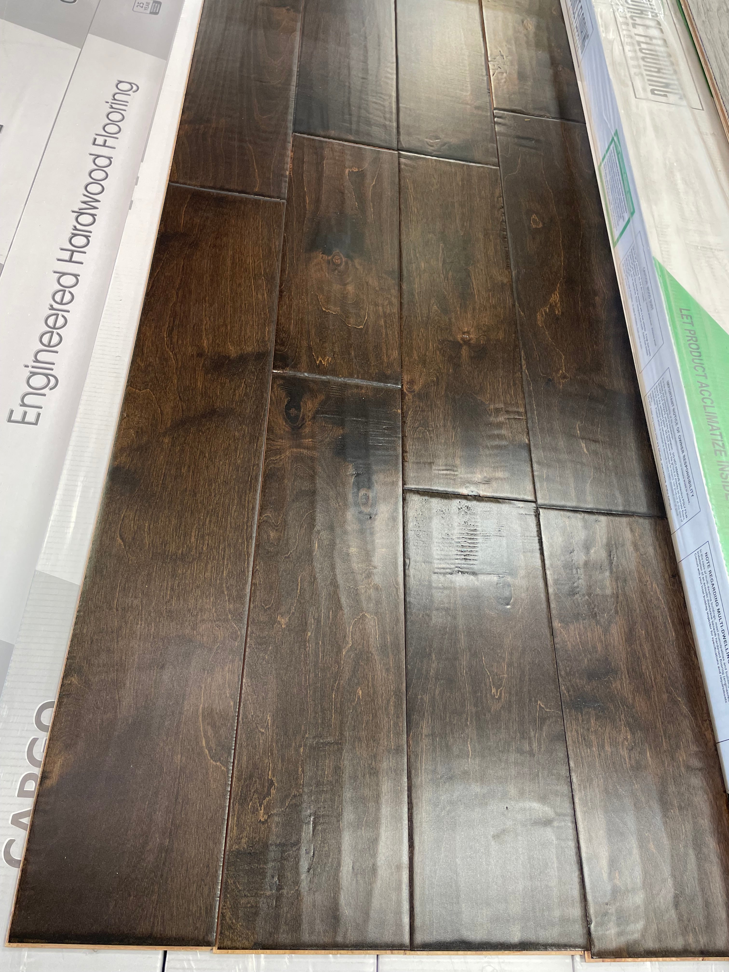 Hardwood: Coffee $3.99/sf 25.58sf/box