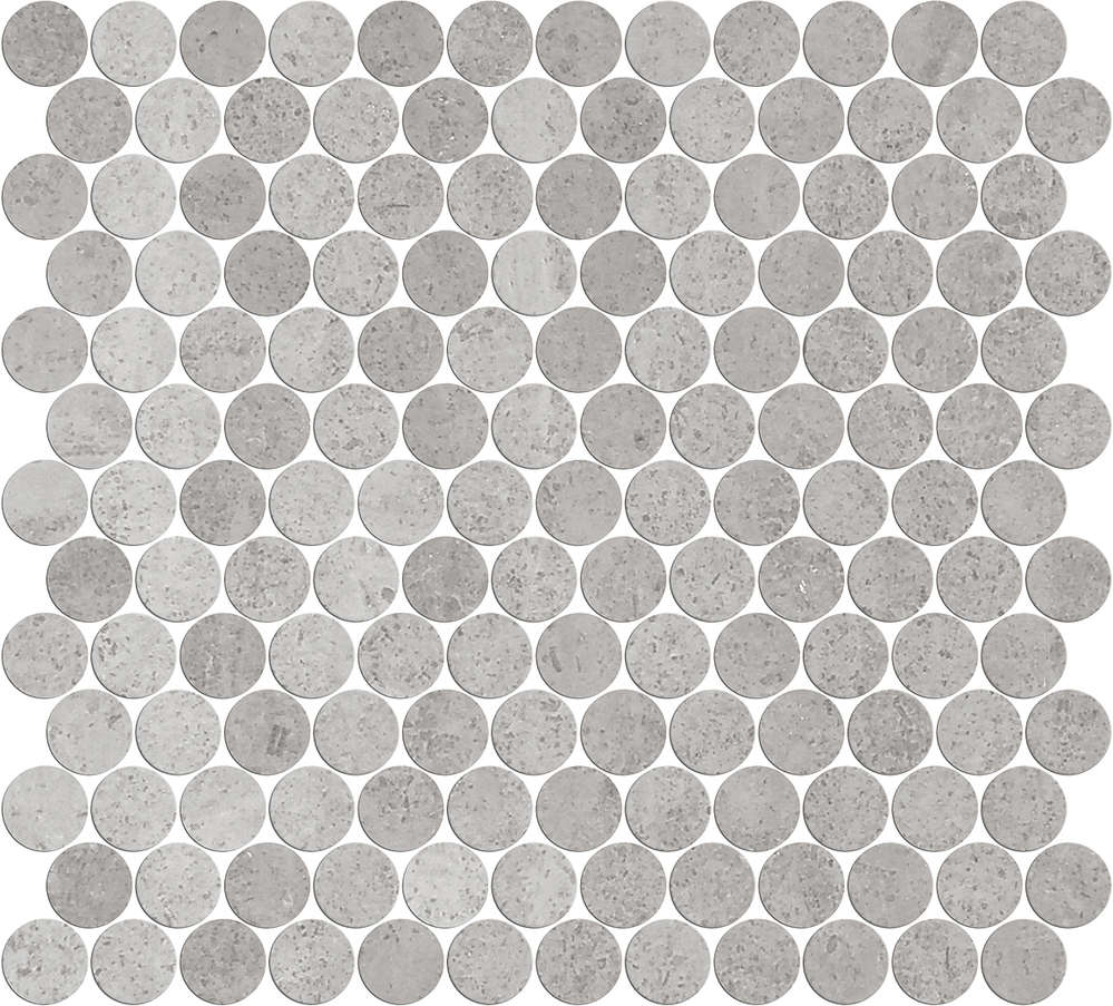 SY-12 Sand Penny Round Mosaic Tile $4.99/sqf 10sqf/box