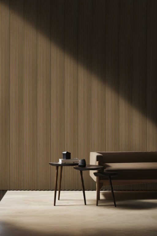 Teak Acoustic Wall Panel 2' x 9' $139/ Panel