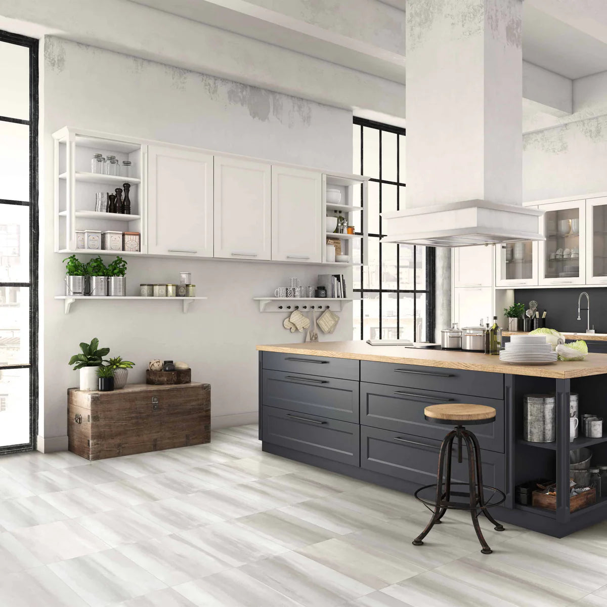 12x24 Rhapsody Grey Matte Tile $1.99/sqf 17.41 sqf/box