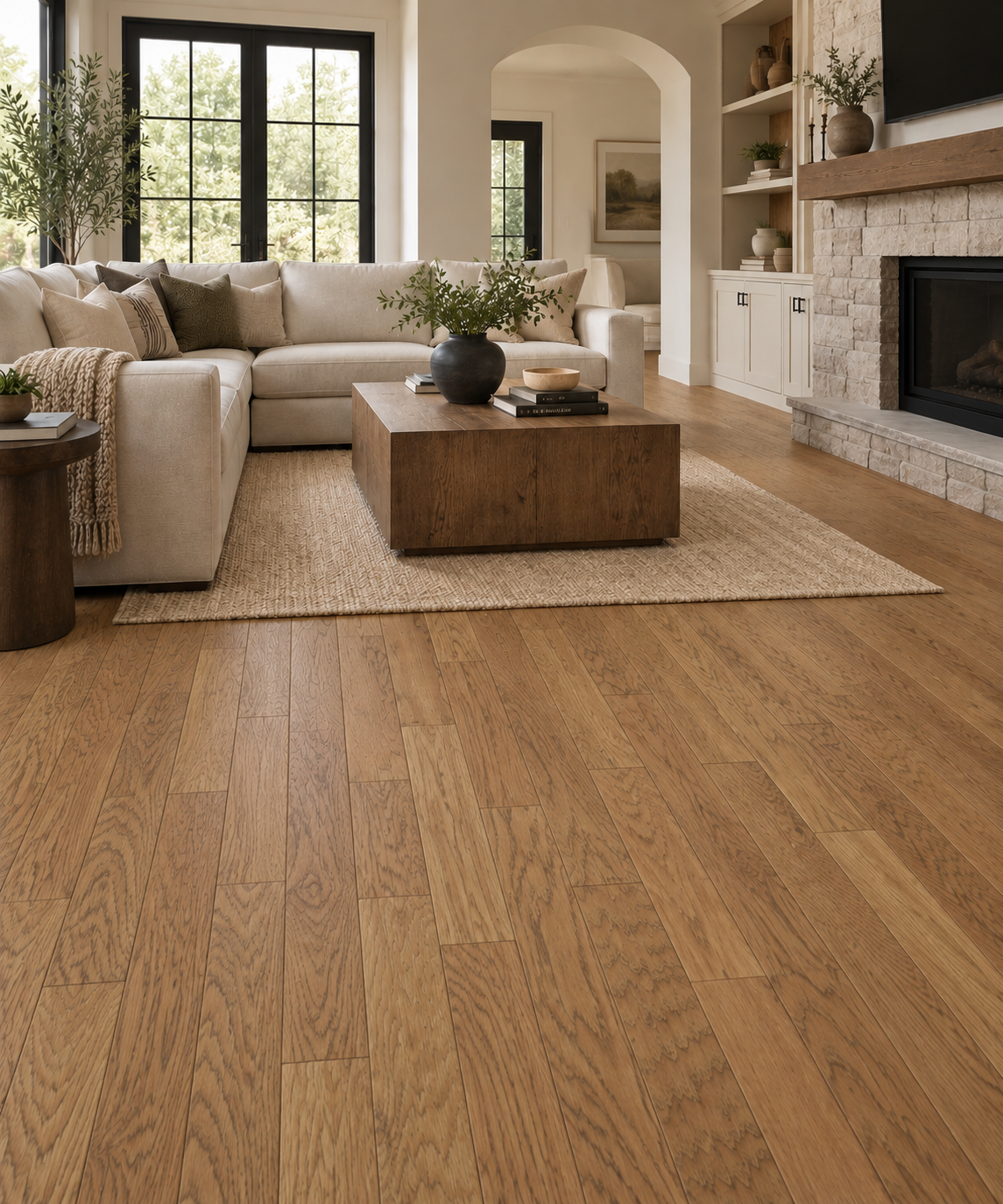 Engineered Hickory 3/4'': Earth $5.99/sf 19.18 sf/box