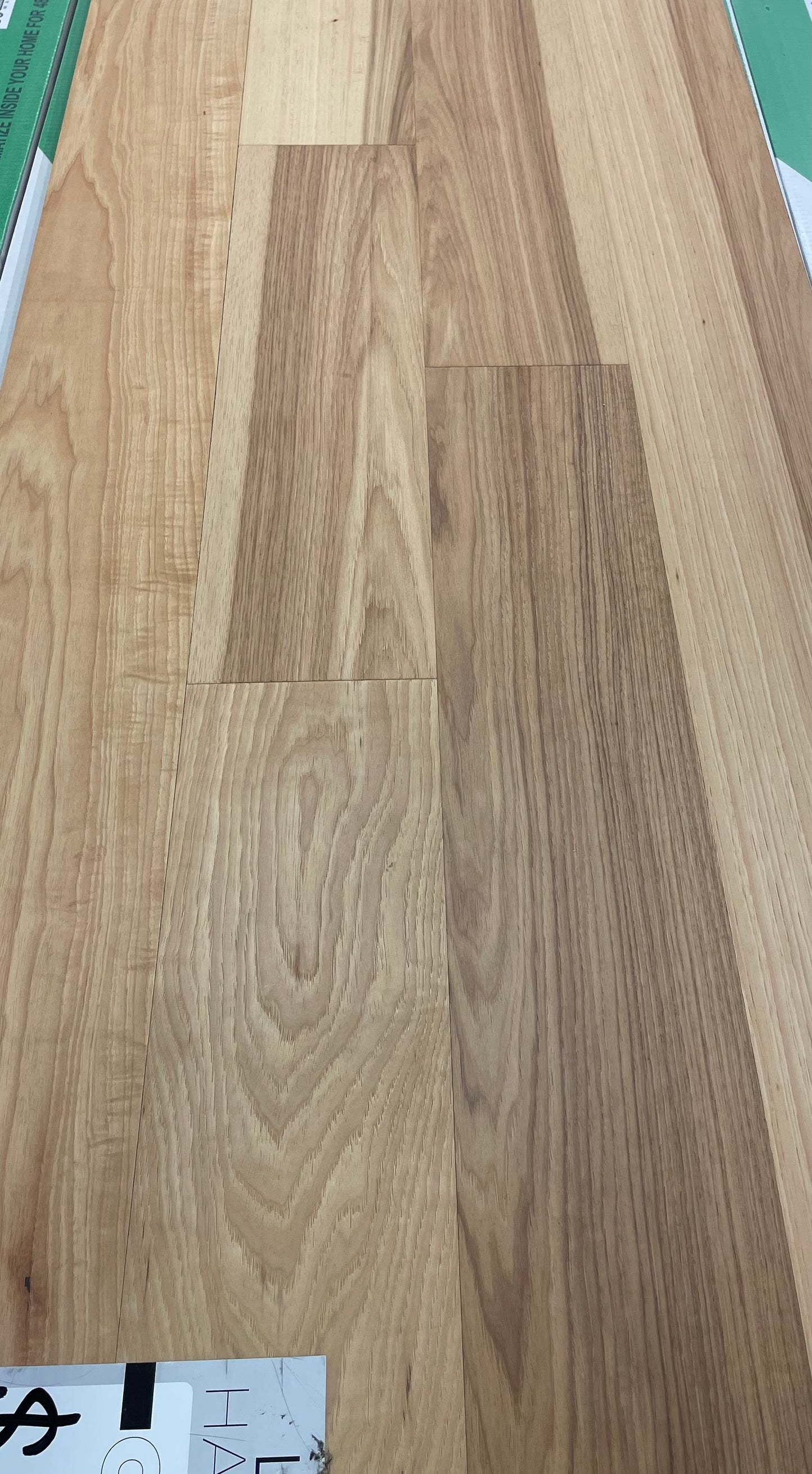 Engineered Hickory 3/4'': Natural $5.99/sf 19.18 sf/box