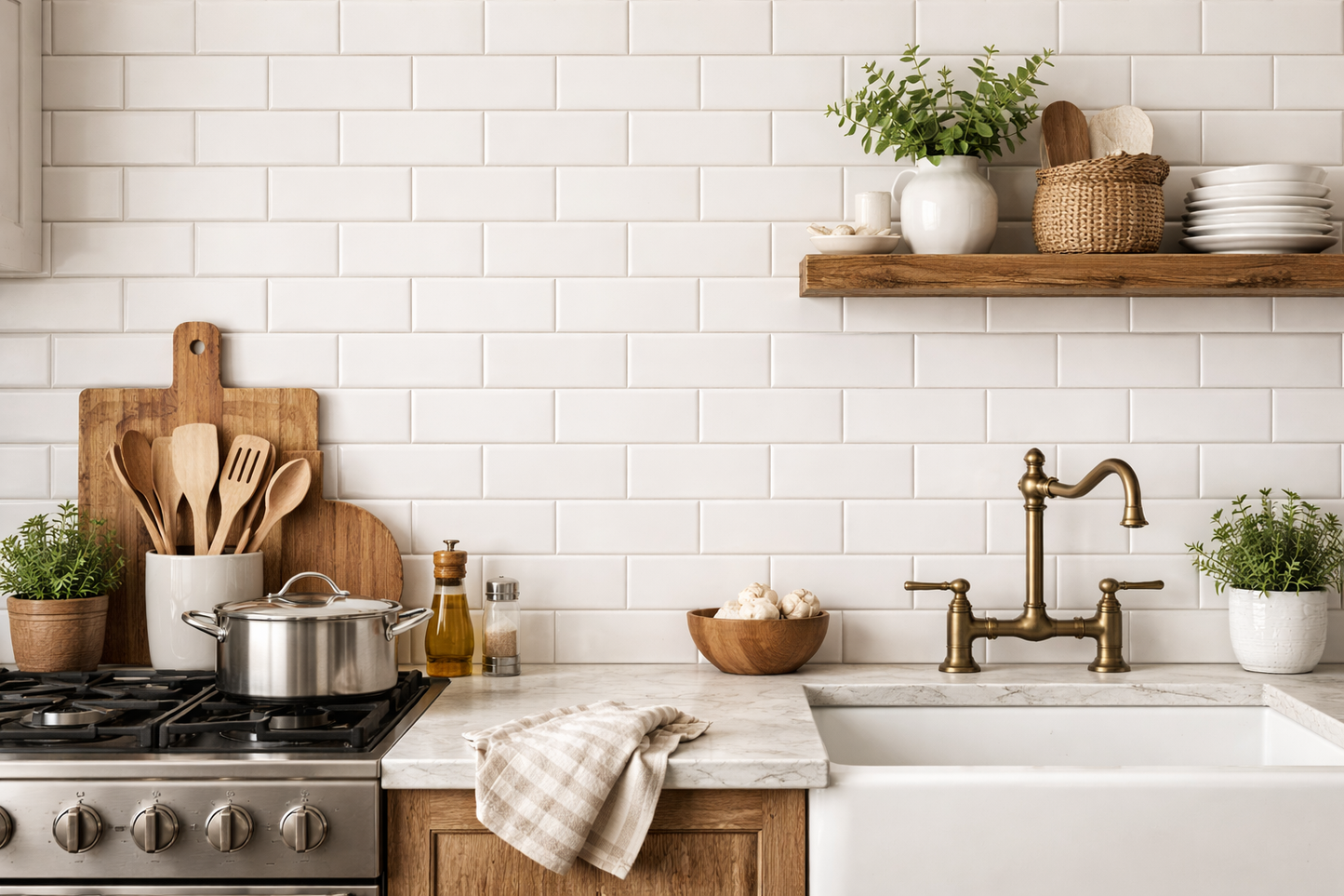 3" x 6" White Glossy Subway Tile $1.89/Sqf 12Sf/Box