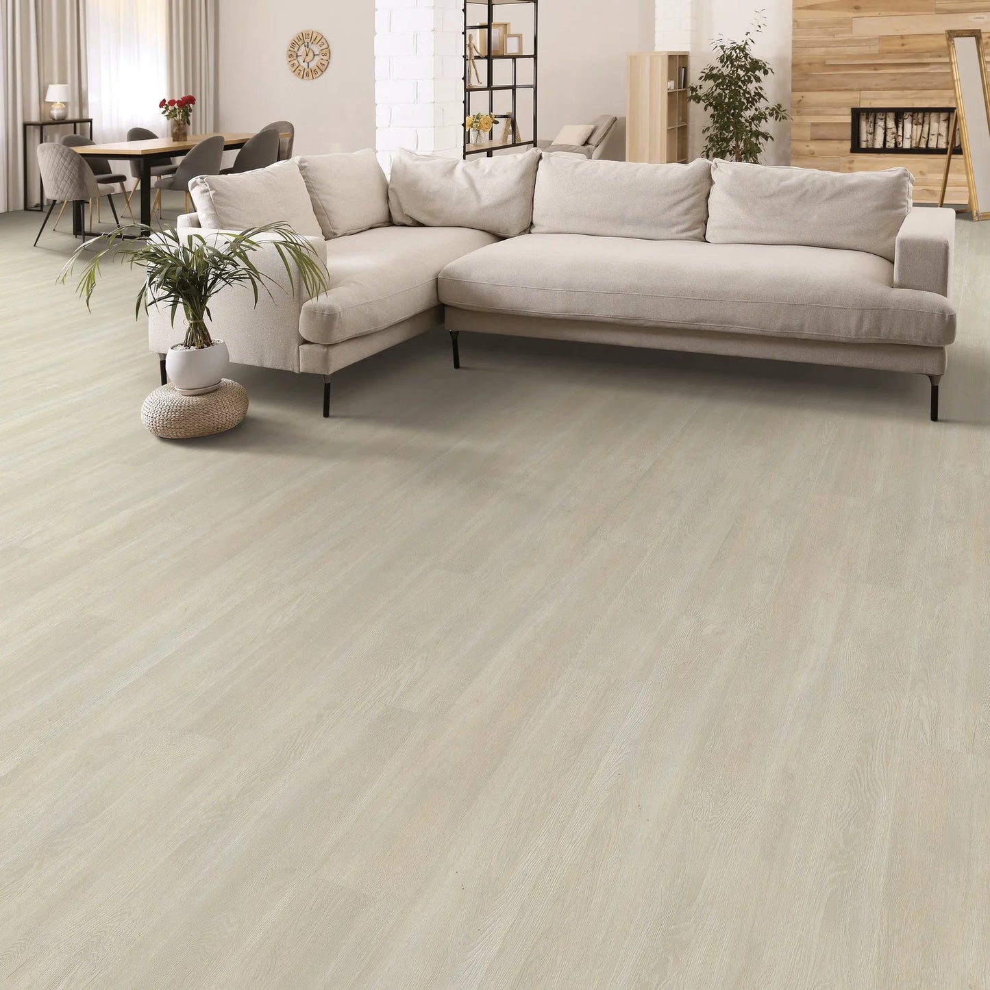 Natural Cream 415 163 Glue Down Vinyl $2.99/sf 33.8 sf/box