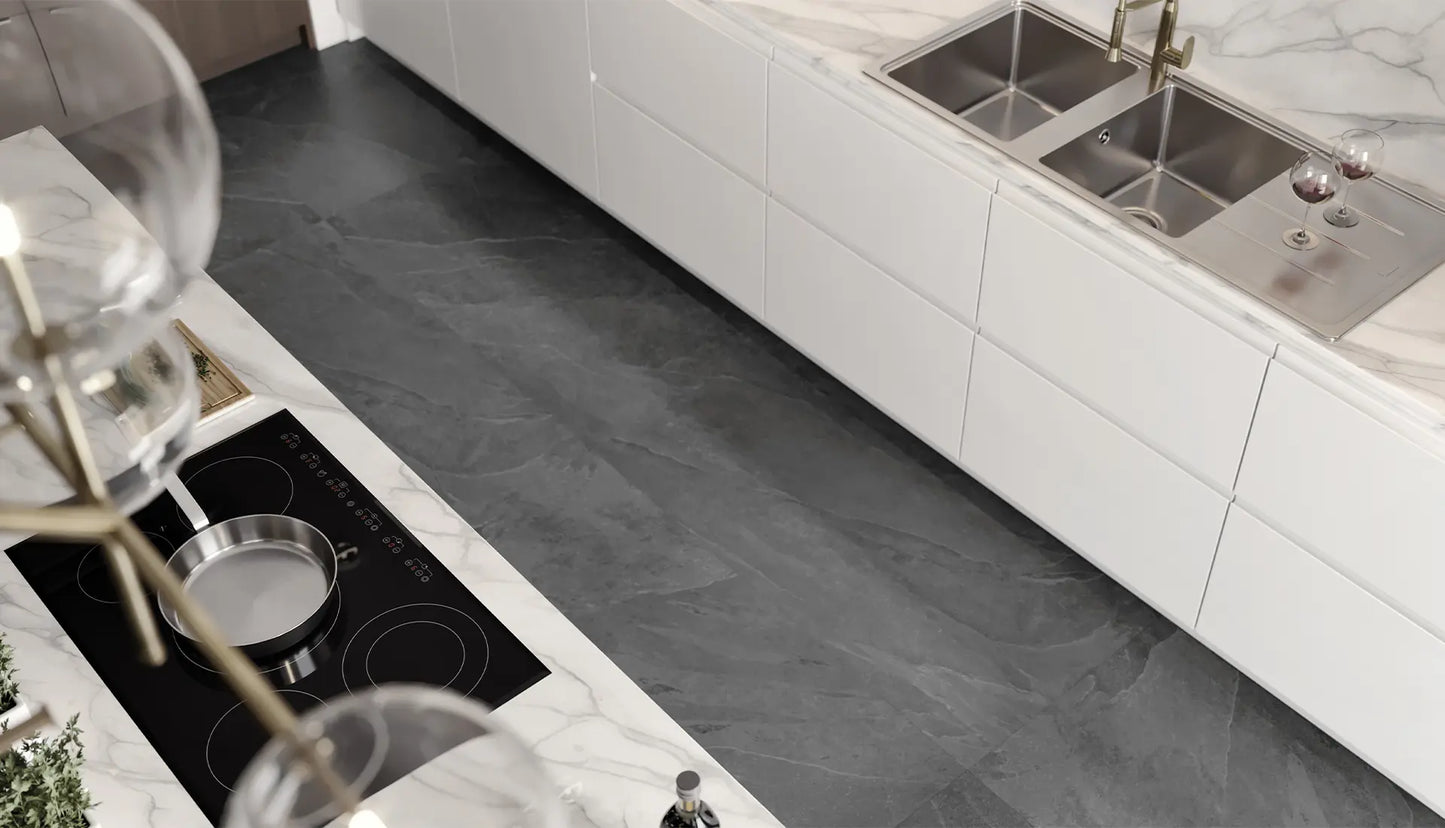24"x48" Nord Carbon Matte Porcelain Tile  $5.99/sf 15.5 sf/box