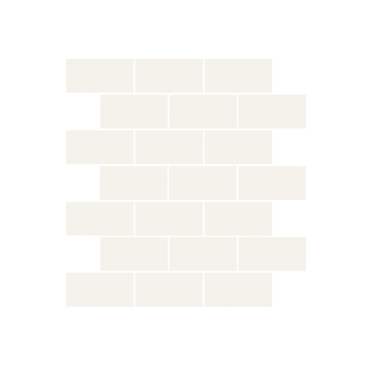 2"x4" Brick Work White Wall Tile $1.99/sqf 10sf/box