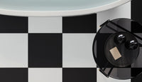 13" x 13" Satin Black Matte Porcelain Tile $2.99/sqf 12.92sq/Box