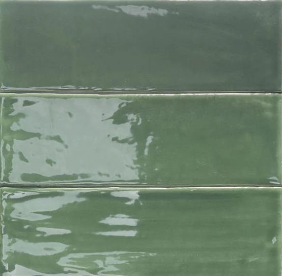 3" x 9" Tabarca Verde $12.99/sqft