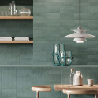 2.5" x 9.5" Cera Verde Foresta Matte $12.99/sqft