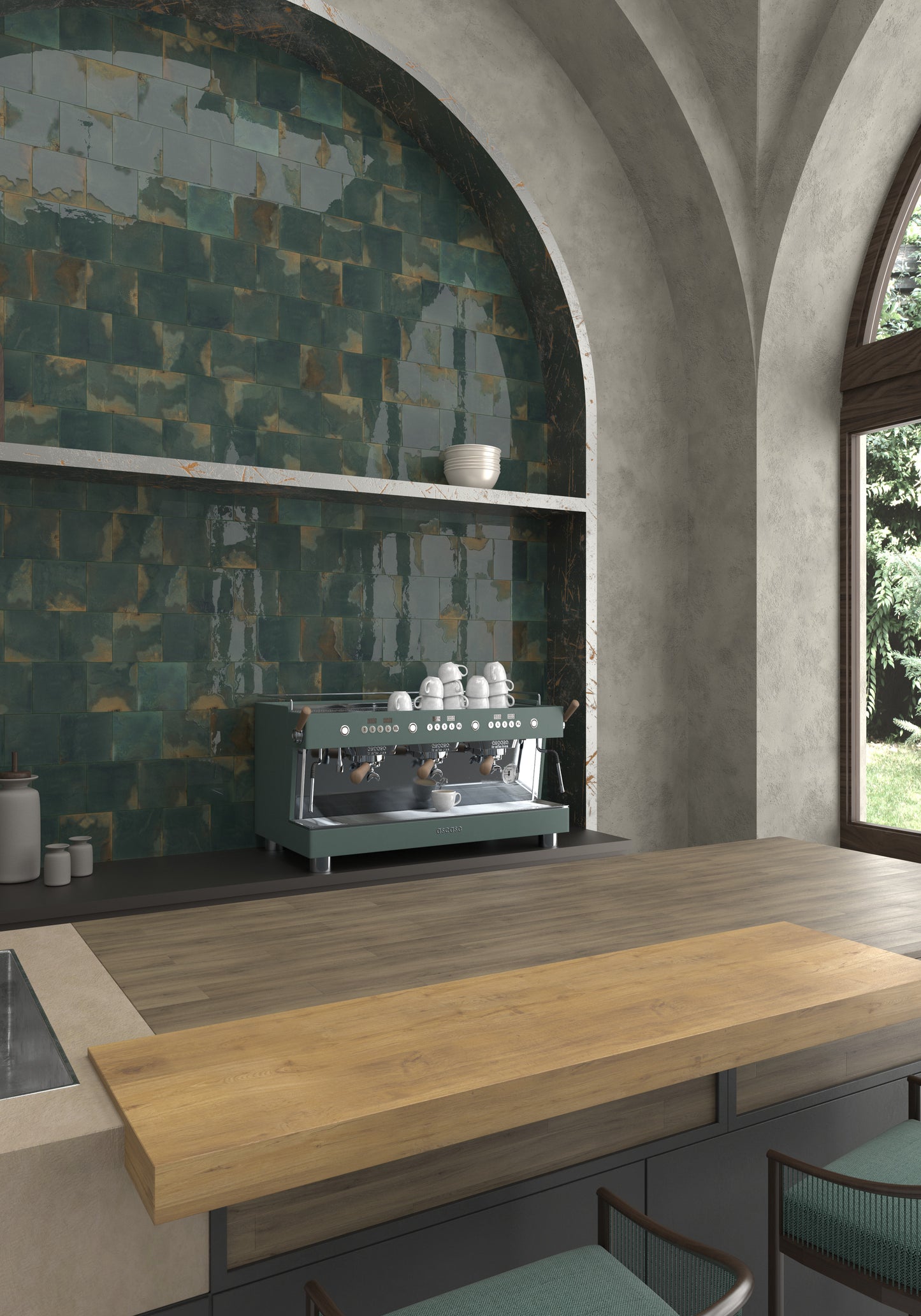4.5" x 4.5" Granadella Esmeralda $19.99/sqft