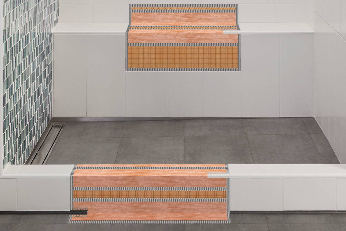 Schluter Kerdi-Band 5in. x 32 ft. 10 in. x 4 mil Underlayment Waterproofing Strip