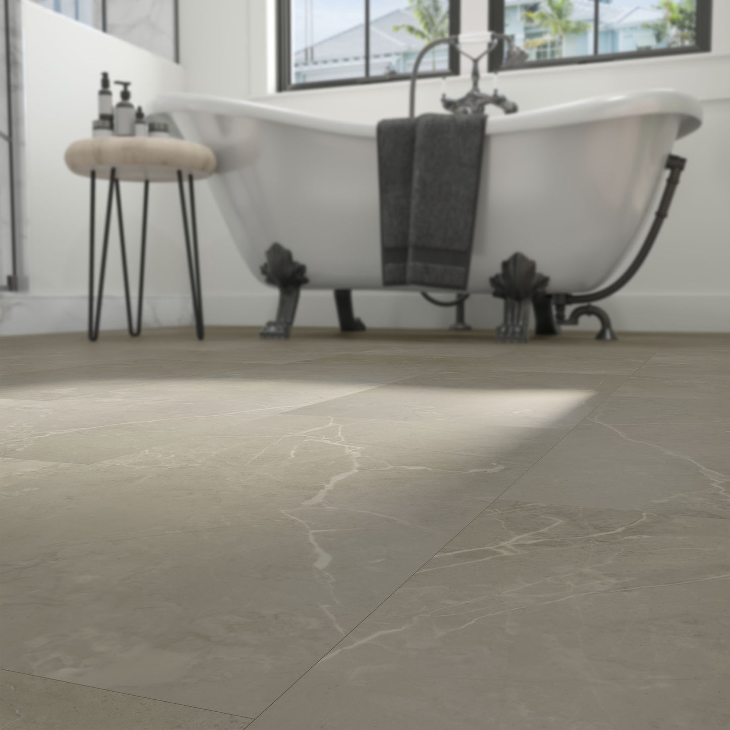 12"x24" Throne Vinyl Tile (pad attached) $2.99/sf 19.38 sf/box
