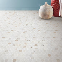 2" Valentine Bianco Hexagon  $29.99/sqf