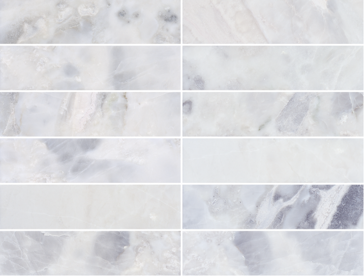 3" x 12" Santorini White $25.99/sqf 5sqf/box