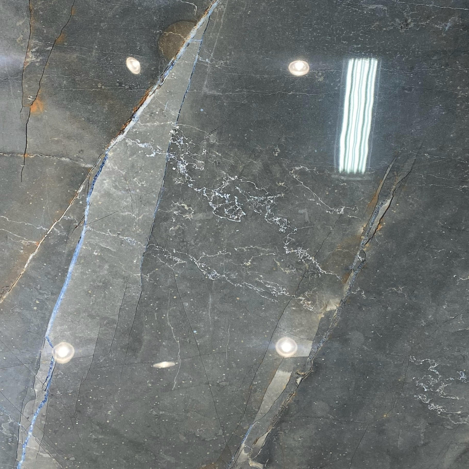 24"x24" Montana Grey Polished Tile $4.99/sf 16 sf/box
