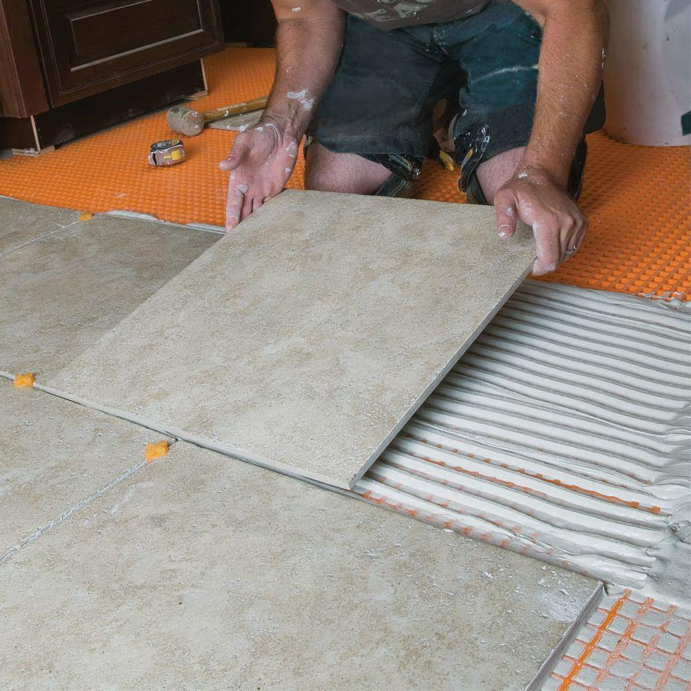 Schluter Ditra 3ft. 3in. x 16 1/2 ft x 1/8 in. Uncoupling Membrane (54sf/roll)
