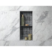Schluter Kerdi-Board-SN Shower Niche with Frame 12 in. W  x 28 in. L x .5 in. T Underlayment for Tile