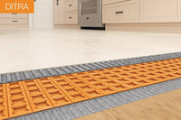Schluter Ditra 3ft. 3in. x 16 1/2 ft x 1/8 in. Uncoupling Membrane (54sf/roll)