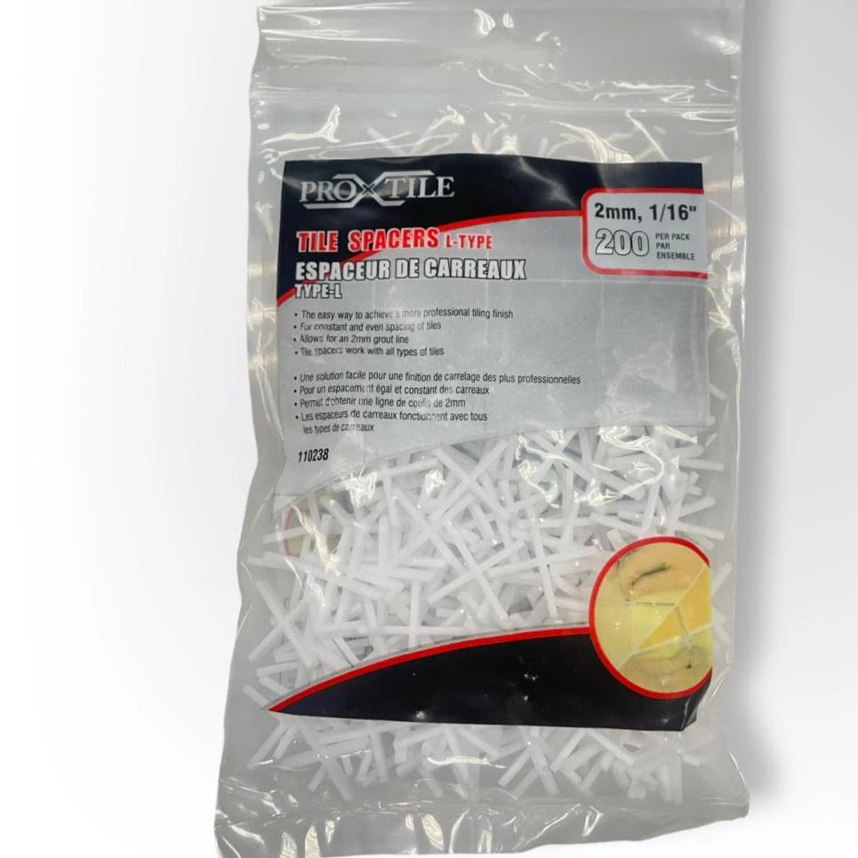 1/16" Tile Spacers
