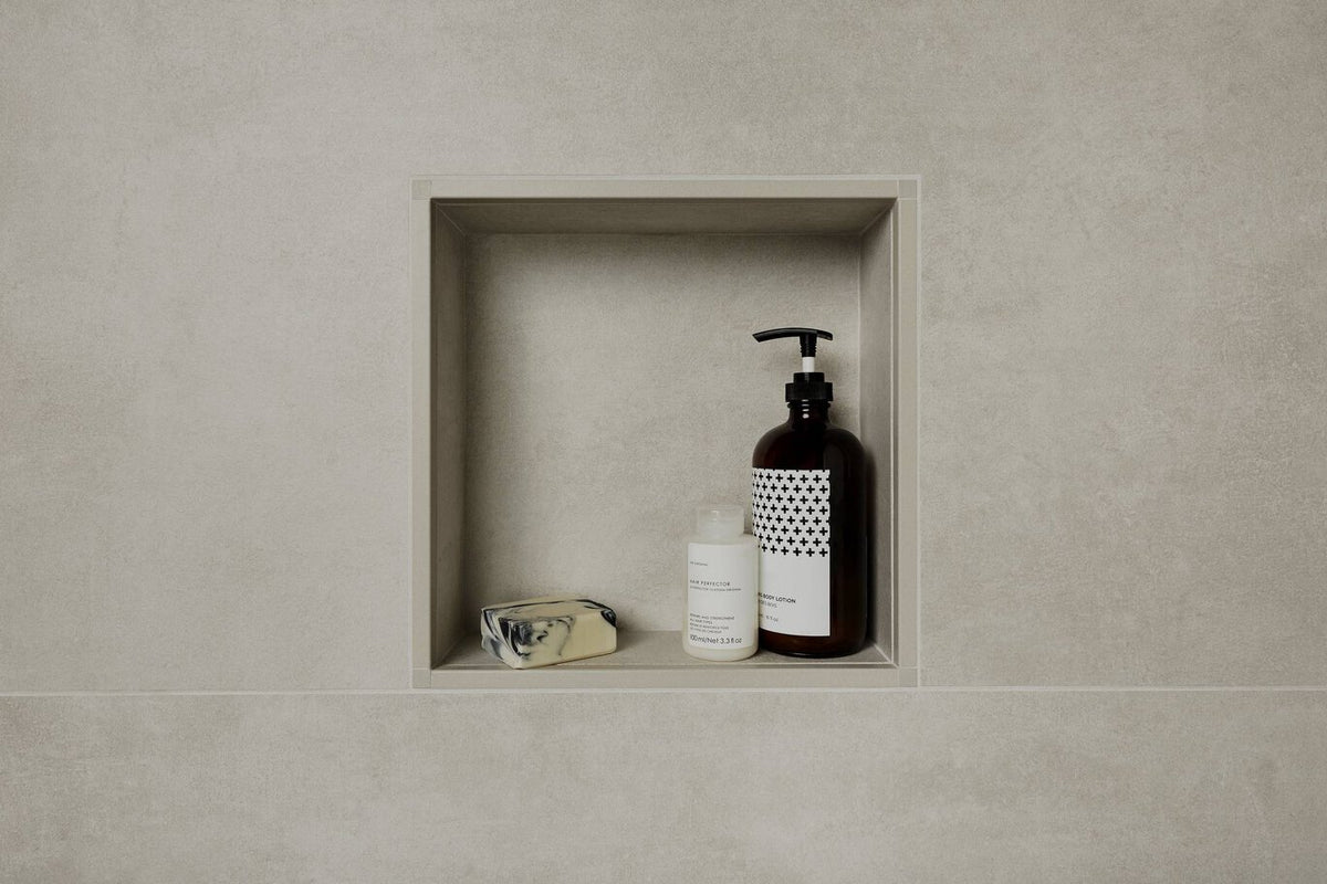 Schluter Kerdi-Board-SN Shower Niche with Frame 12 in. W  x 12 in. L x .5 in. T Underlayment for Tile