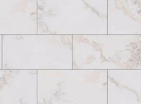 12"x24" Classico Carrara Vinyl Tile $3.99/sqft 20/Box